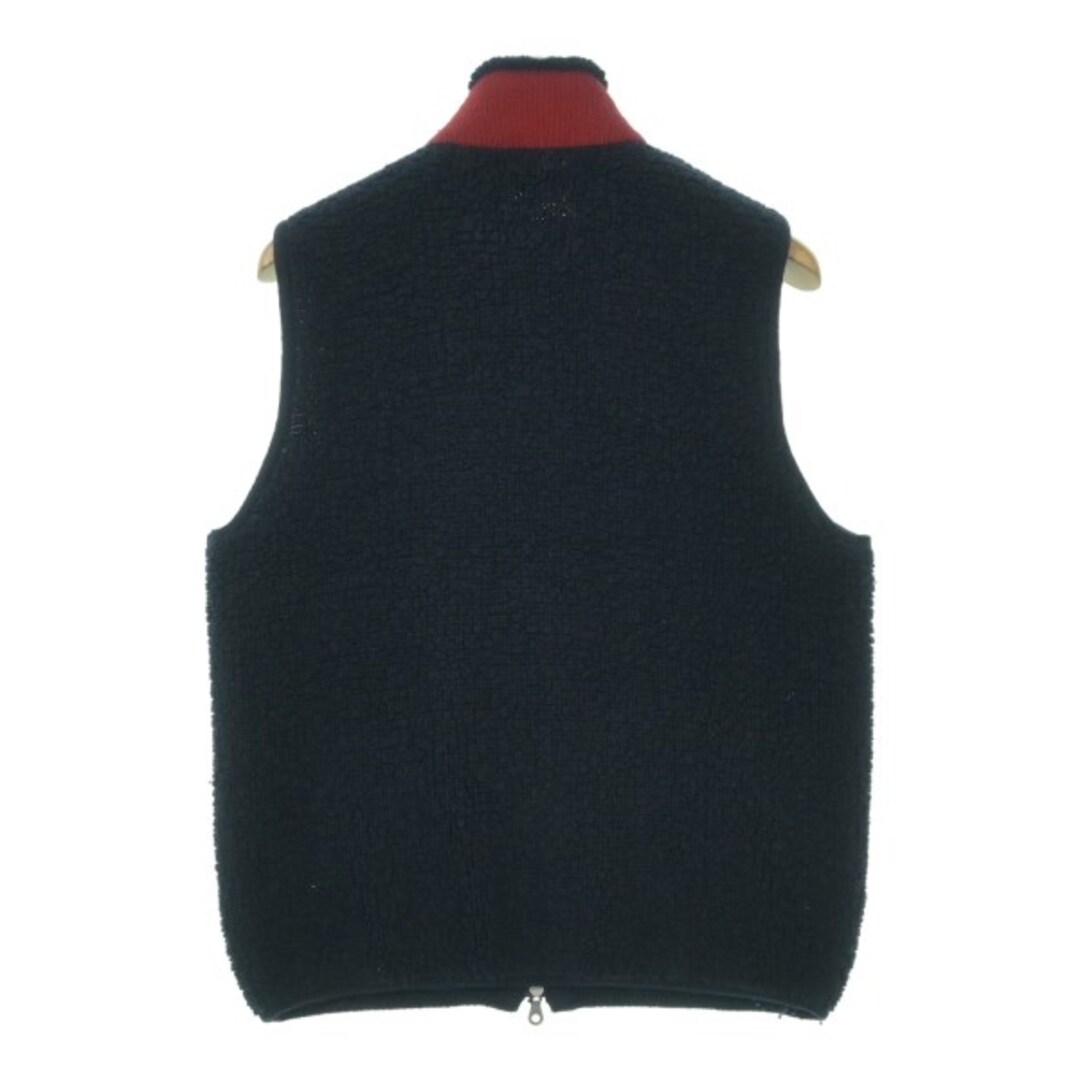 BARNEYS NEW YORK(バーニーズニューヨーク)のBARNEYS NEWYORK バーニーズニューヨーク ブルゾン S 紺 【古着】【中古】【送料無料】 メンズのジャケット/アウター(その他)の商品写真