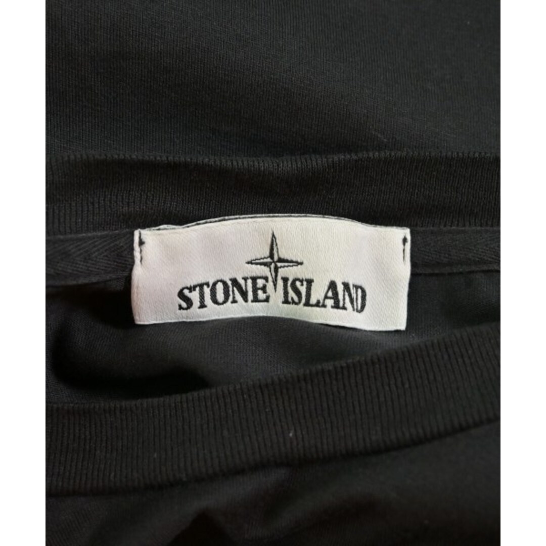 STONE ISLAND(ストーンアイランド)のSTONE ISLAND ストーンアイランド Tシャツ・カットソー L 黒 【古着】【中古】【送料無料】 メンズのトップス(Tシャツ/カットソー(半袖/袖なし))の商品写真