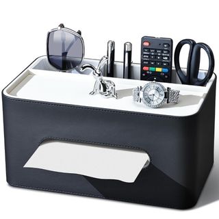 【数量限定】KINGFOM ティッシュケース 高級PUレザー製 ティッシュボック