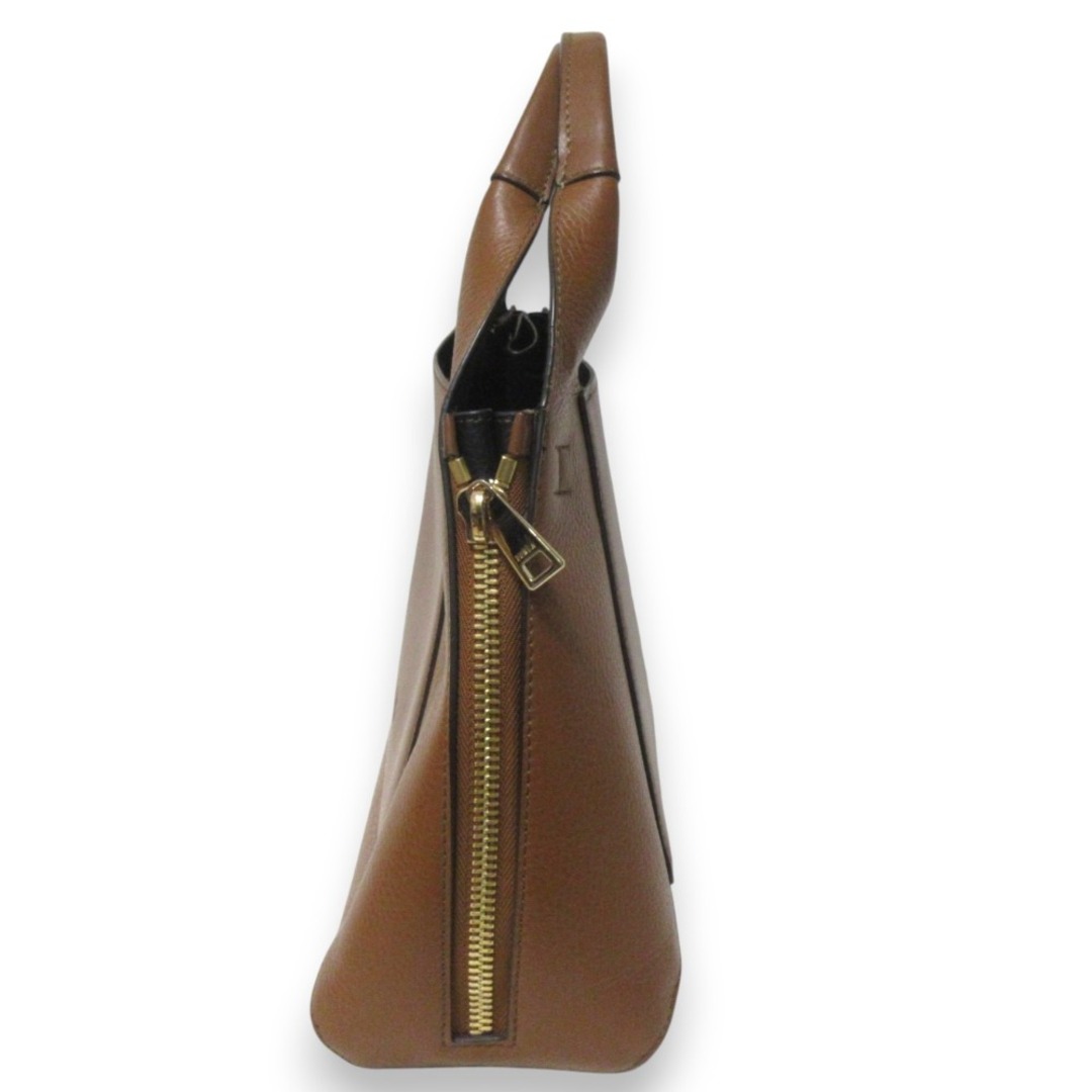 FURLA(フルラ)の美品 FURLA フルラ GILDA M TOTE レザー 2WAY トートバッグ ショルダーバッグ ブラウン レディース 古着 中古 USED レディースのバッグ(トートバッグ)の商品写真