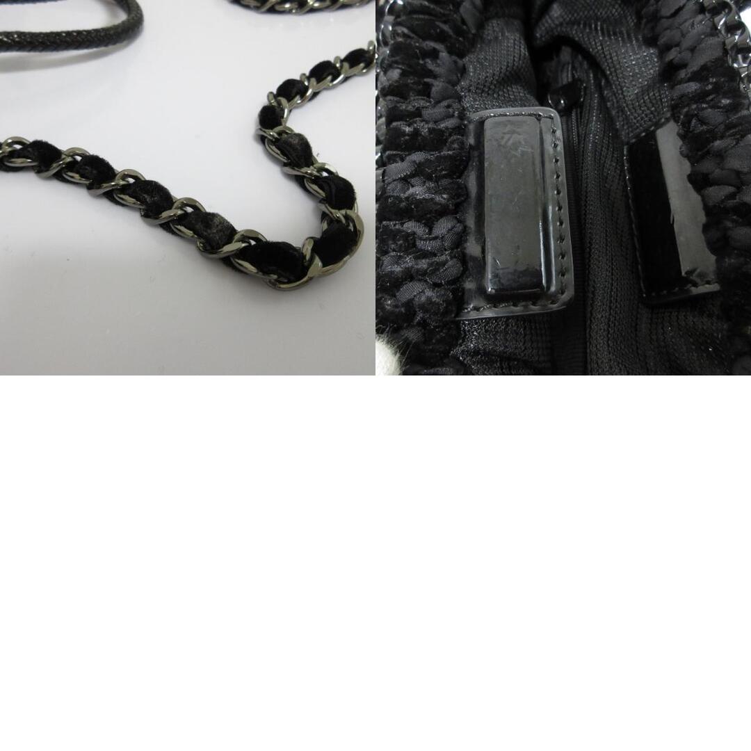 ANTEPRIMA(アンテプリマ)の美品 ANTEPRIMA アンテプリマ ベロアリボン ワイヤー 2WAYバッグ ショルダーバッグ ハンドバッグ ブラック レディース 古着 中古 USED レディースのバッグ(ショルダーバッグ)の商品写真