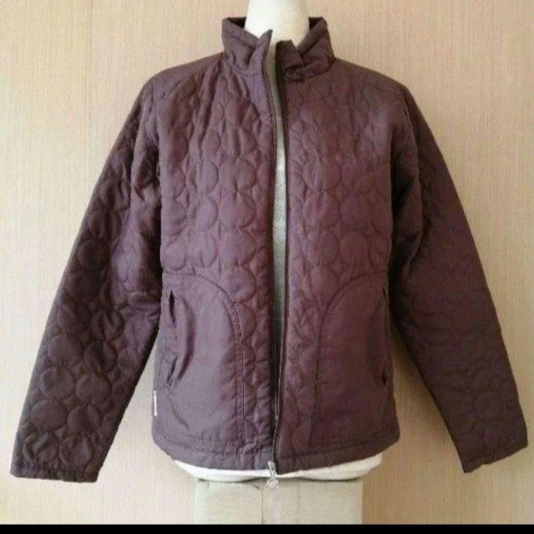 Paradiso(パラディーゾ)のレディース PARADISO 薄手 キルティング ジャンパー Lサイズ レディースのジャケット/アウター(ノーカラージャケット)の商品写真