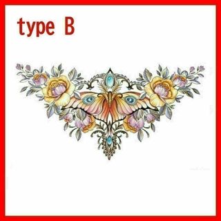 A201 痛くないタトゥー デコルテ typeB シール