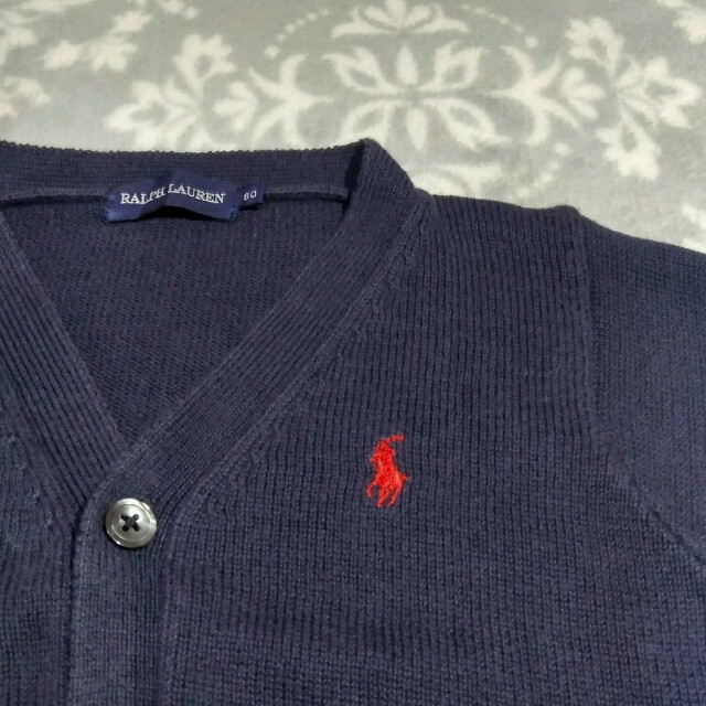 Ralph Lauren(ラルフローレン)の80cm ラルフローレン カーディガン キッズ/ベビー/マタニティのベビー服(~85cm)(カーディガン/ボレロ)の商品写真