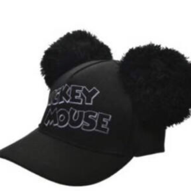Disney(ディズニー)のミッキーポンポン付きキャップ ミッキーキャップ ファンキャップ レディースの帽子(キャップ)の商品写真