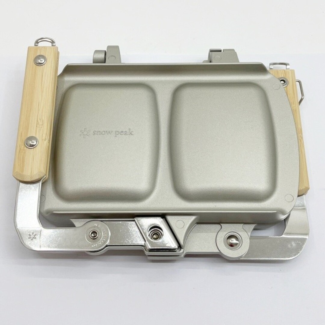 Snow Peak(スノーピーク)の◆◆snowpeak スノーピーク  ホットサンド クッカー トラメジーノ GR-009R スポーツ/アウトドアのアウトドア(調理器具)の商品写真