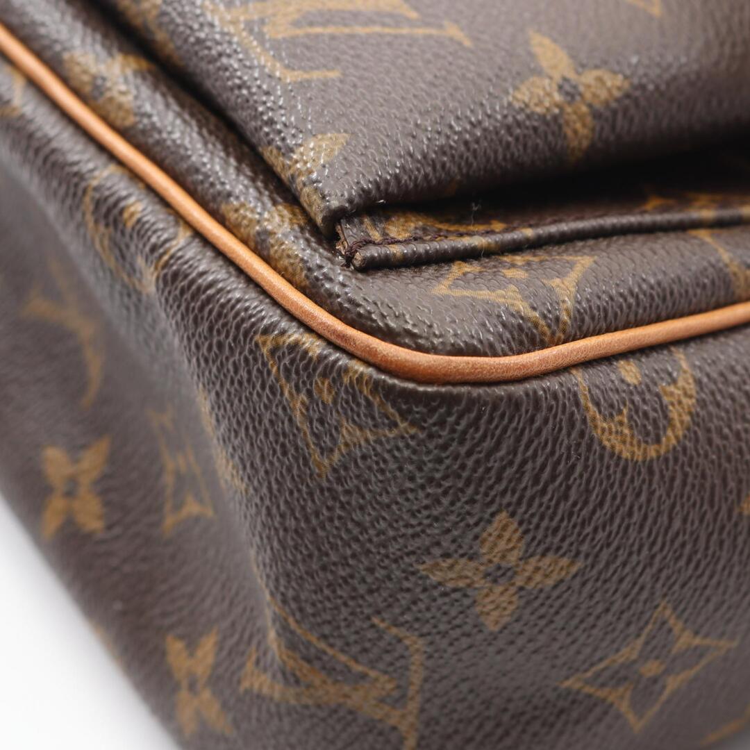 LOUIS VUITTON(ルイヴィトン)のルイ・ヴィトン LOUIS VUITTON ヴィバシテPM ショルダーバッグ バッグ PVCコーティングキャンバス レザー モノグラム レディース ブラウン系 M51165 【中古】 レディースのバッグ(ショルダーバッグ)の商品写真