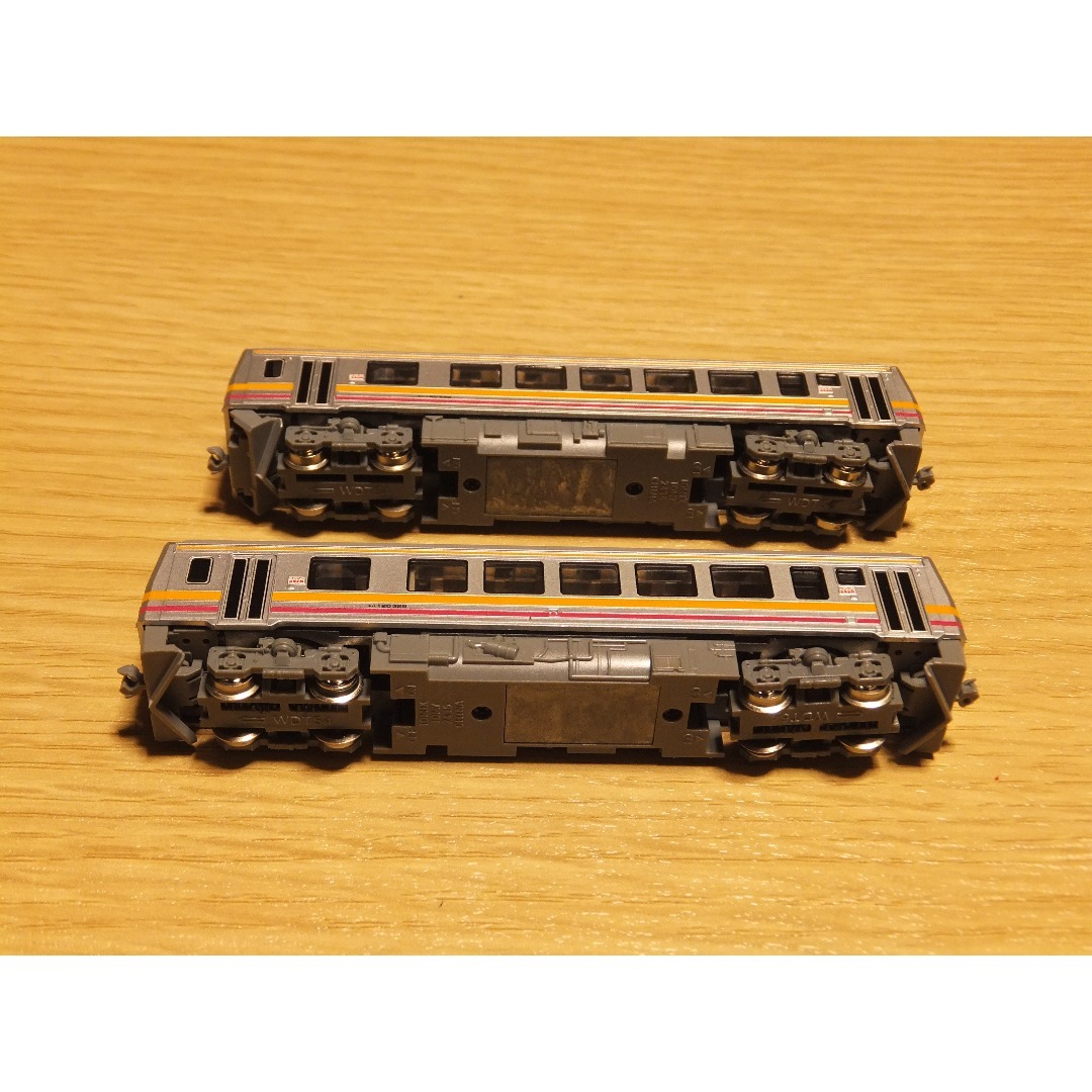 TOMIX(トミックス)のＮゲージ車両トミックス製キハ120系津山線色２両セット エンタメ/ホビーのおもちゃ/ぬいぐるみ(鉄道模型)の商品写真