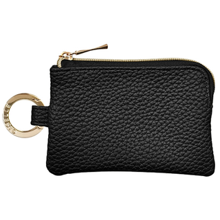 ブラック キーケース スマートキー小銭入れスマートキーケース レディース メンズ(キーホルダー)