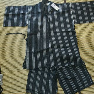 メンズ　甚平　Ｌサイズ　新品(浴衣)