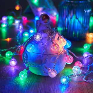 【スタイル:透明電球-マルチカラー】Topamz フェアリーライト LED電球