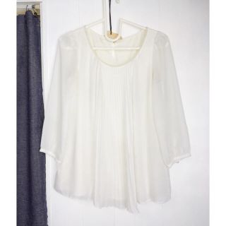 プロポーションボディドレッシング(PROPORTION BODY DRESSING)の美品✩プロポーションボディドレッシング✩プリーツブラウス(シャツ/ブラウス(長袖/七分))