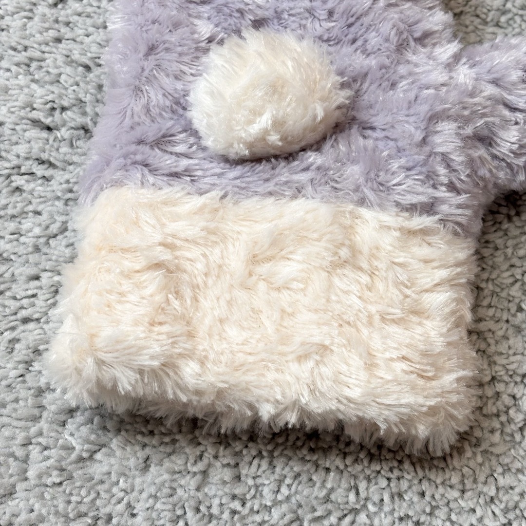 Disney(ディズニー)のディズニーシー ダッフィーアンドフレンズ ステラルー ミトン 手袋  パープル レディースのファッション小物(手袋)の商品写真