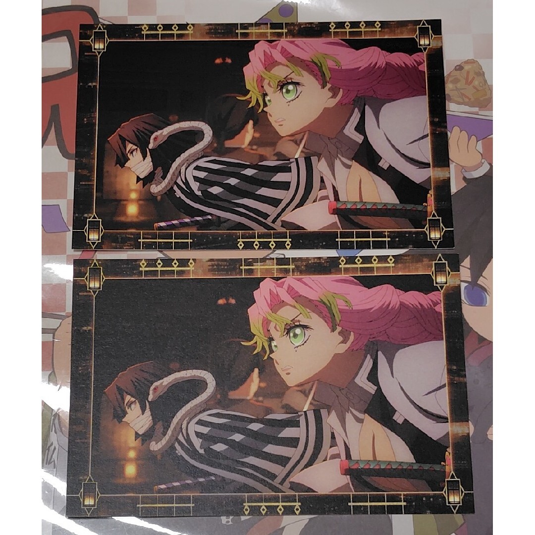 鬼滅の刃 ufotable 劇場版 無限城編 半券 ポストカード 伊黒 蜜璃 エンタメ/ホビーのアニメグッズ(その他)の商品写真