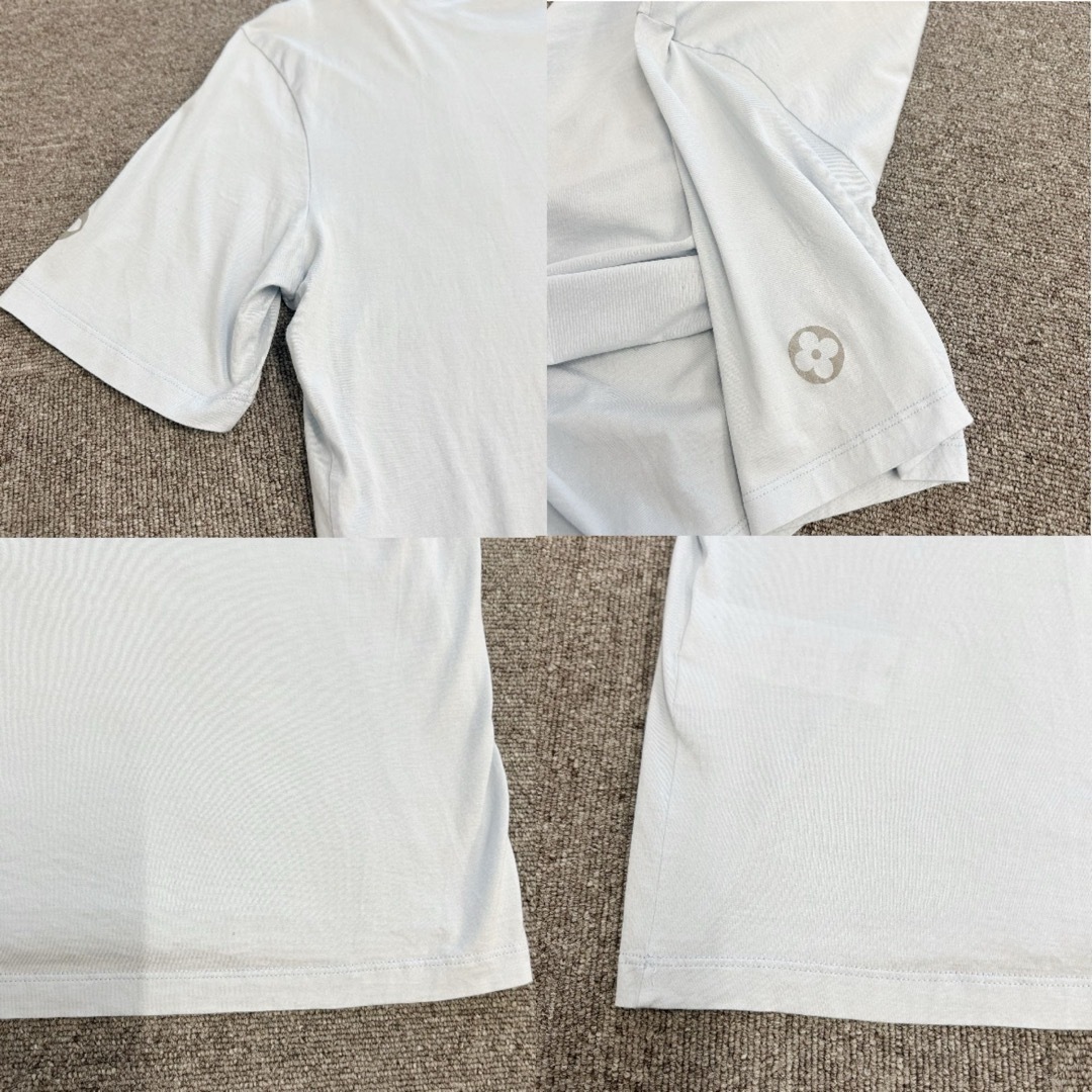 LOUIS VUITTON(ルイヴィトン)のLOUIS VITTON ルイ・ヴィトン Tシャツ ロゴ プリント メンズ L メンズのトップス(Tシャツ/カットソー(半袖/袖なし))の商品写真