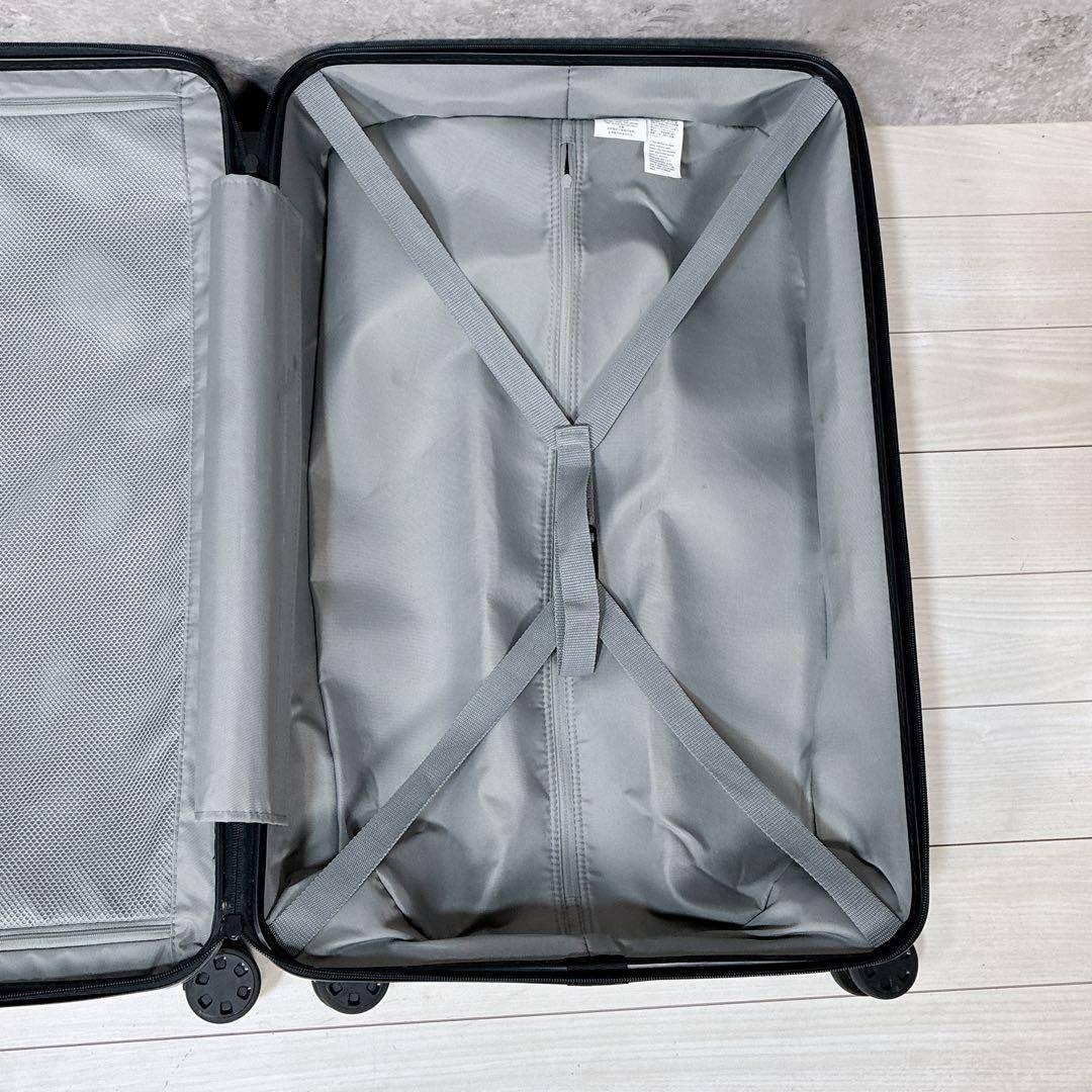 MUJI (無印良品)(ムジルシリョウヒン)の無印良品 ハードキャリーケース 62L メンズのバッグ(トラベルバッグ/スーツケース)の商品写真