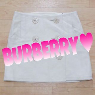 バーバリー(BURBERRY)のBURBERRY♥スカート(≧∇≦)/(ひざ丈スカート)