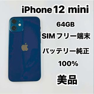 iPhone 12mini 64GB SIMフリー美品