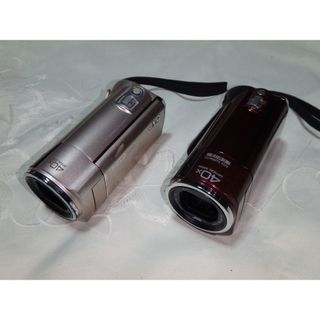 撮影可　ビクター ビデオカメラ GZ-E50 GZ-HM670 2台 難あり