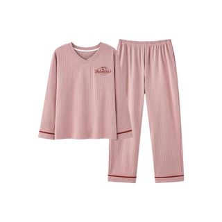 [RENPAI] パジャマ レディース 綿100 ルームウェア 長袖 冬 秋 部