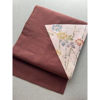 名古屋帯　草花　3シーズン