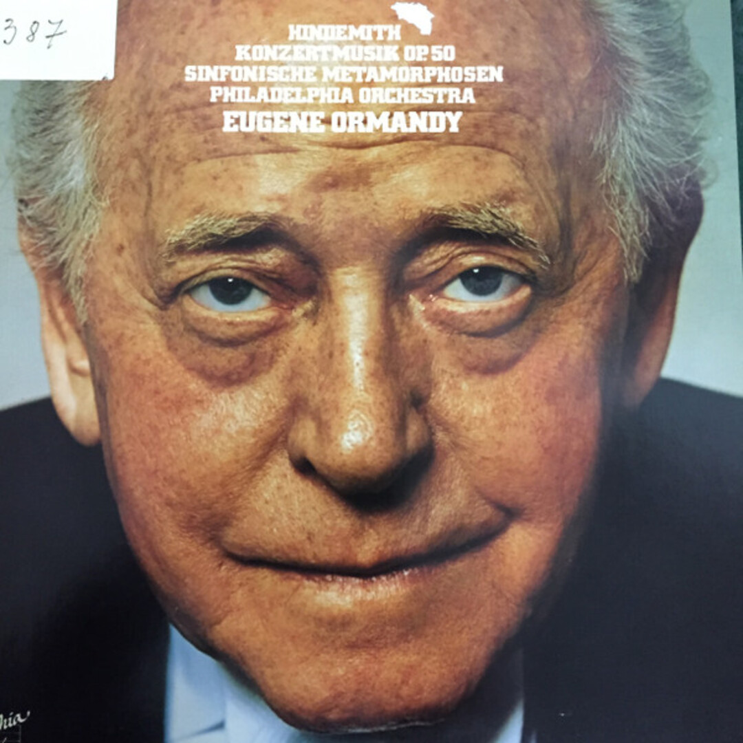 独LP Eugene Ormandy, Philadelphia O Hindemith Sinfonische Metamorphosen / Konzertmusik  312504 EMI /00260 エンタメ/ホビーのエンタメ その他(その他)の商品写真