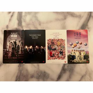 ボウダンショウネンダン(防弾少年団(BTS))のBTS MOVIE WEEKS 使用済ムビチケ 4枚セット(アイドルグッズ)