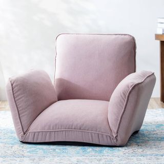 アイリスプラザ リクライニグソファ 座椅子 1人掛け 幅:69×奥行き57×高さ