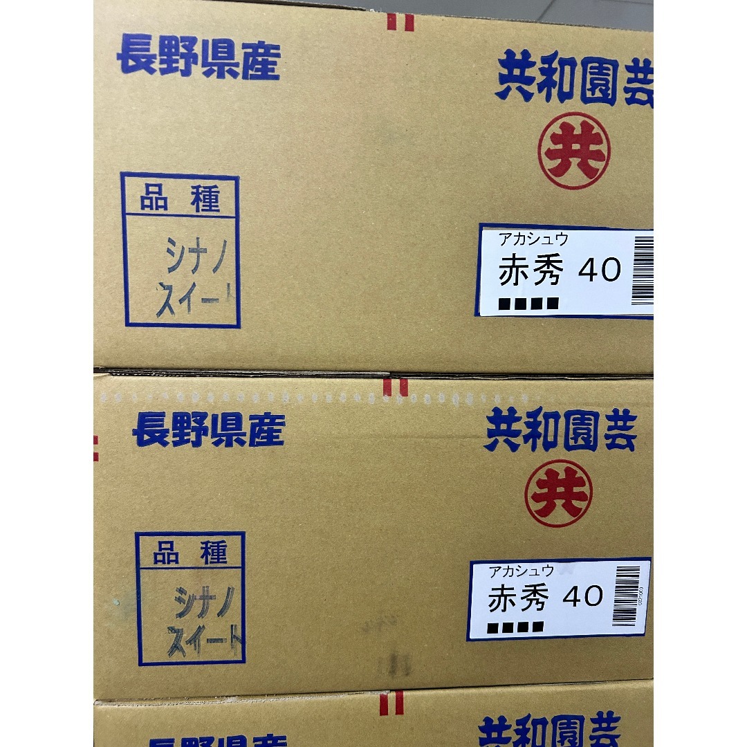 シナノスイート／きおう リンゴ 食べ比べ  約3kg 11玉 青森 長野 りんご 食品/飲料/酒の食品(フルーツ)の商品写真