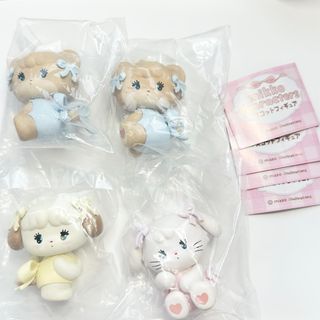 mikko characters マスコットフィギュア 4個セット ガチャガチャ(キャラクターグッズ)