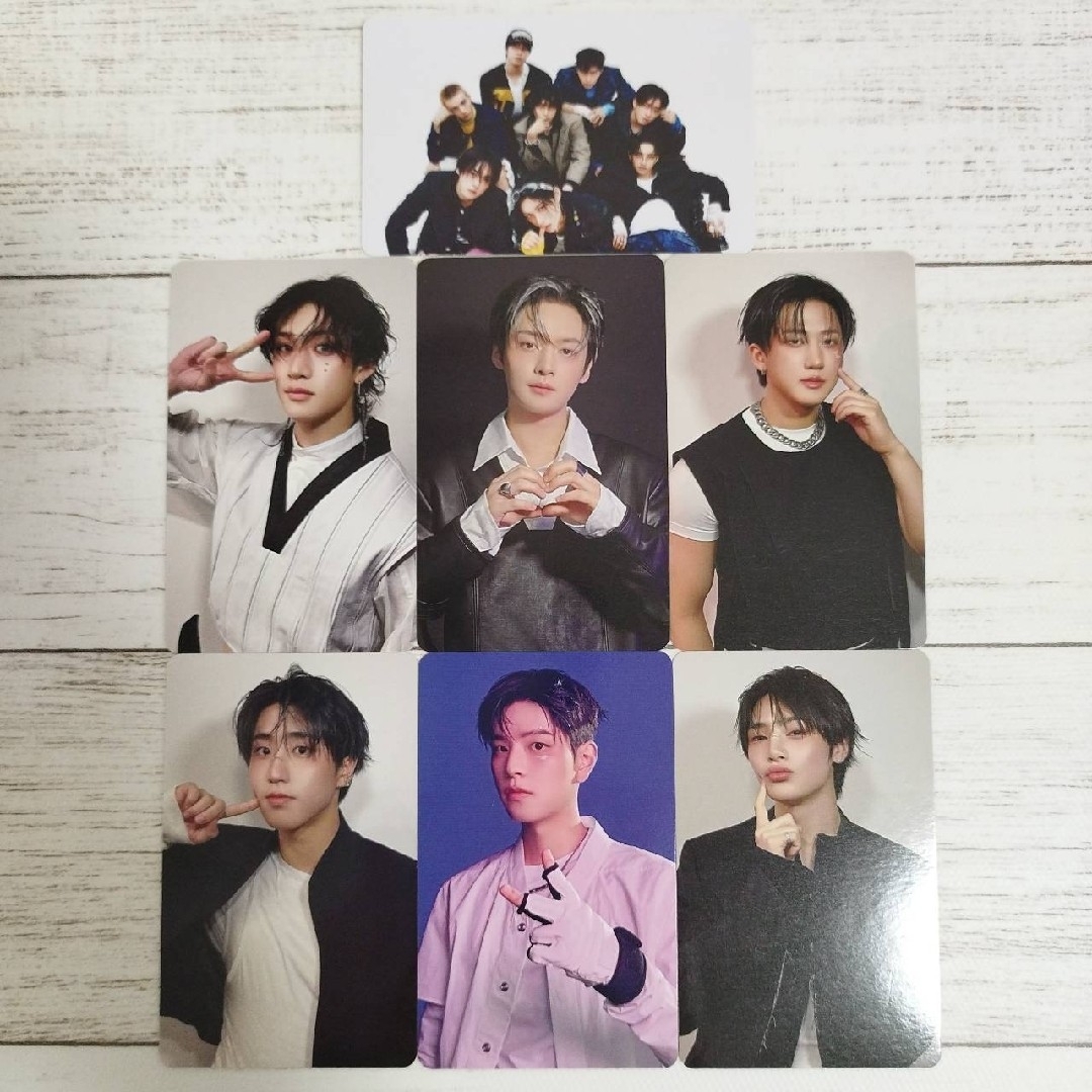Stray Kids(ストレイキッズ)のStray Kids KARMA HMVラキドロトレカ C絵柄 7枚セット エンタメ/ホビーのタレントグッズ(アイドルグッズ)の商品写真