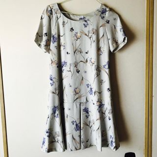 プロポーションボディドレッシング(PROPORTION BODY DRESSING)のエレナ様🌸ぼかしフラワープリントワンピース(ミニワンピース)