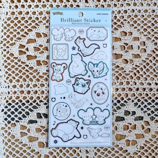 ポケモン ブリリアントステッカー ノーマルタイプ