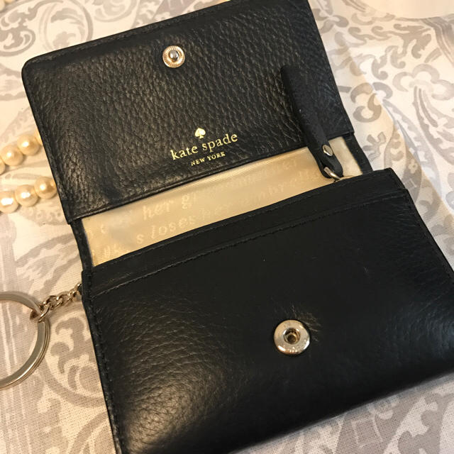 kate spade new york(ケイトスペードニューヨーク)のみさと様専用 katespadeのミニ財布 カードケース 名刺入れ  レディースのファッション小物(財布)の商品写真