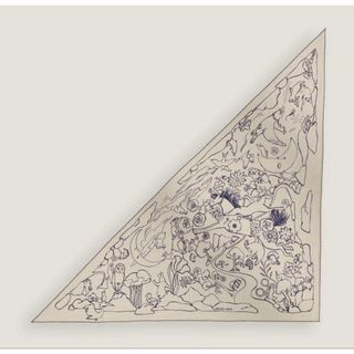 HERMES - 週末限定！ 新品　エルメス トライアングル ジェアン《千と一のウサギ》　バンダナ
