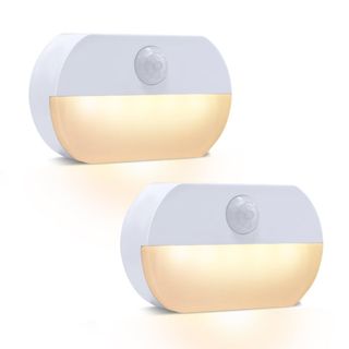 AmmToo Led センサーライト 電池式 暖色 足元灯 フットライト 人感セ