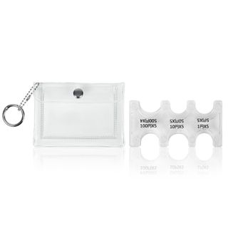 SowKow コインホルダー コインケース 透明 小銭 クリア カード ケース