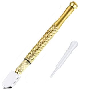 【人気商品】ガラスカッター 切断板厚3-15mm 超硬オイル硝子切り 切断工具 