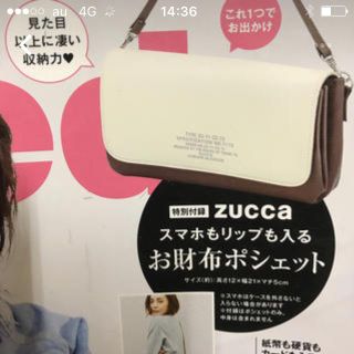 ズッカ(ZUCCa)のIN Red 付録zuccaお財布ポシェット(財布)