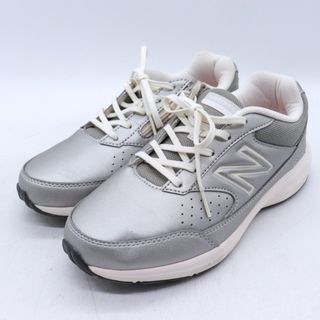 ニューバランス(New Balance)のニューバランス スニーカー ウォーキングシューズ 363 WW363CH5 靴 レディース 24.5サイズ シルバー NEW BALANCE(スニーカー)