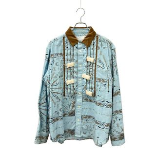 sacai - サカイ ドクター ウー 長袖シャツ バンダナプリントコーデュロイシャツ メンズ SIZE 1 Sacai Dr Woo