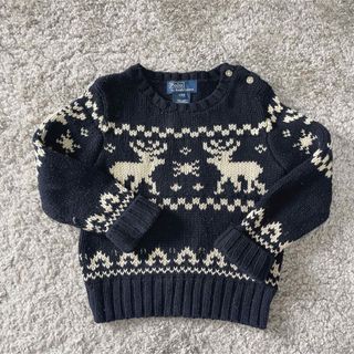 ◆Polo by Ralph Lauren トナカイ柄セーター 24M