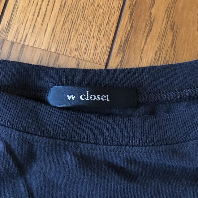 w closet(ダブルクローゼット)のwcloset トップス レディースのトップス(Tシャツ(半袖/袖なし))の商品写真