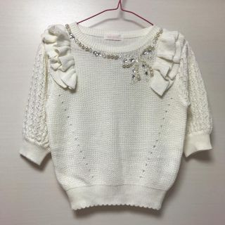 リズリサ(LIZ LISA)の【新品、タグ付き】LIZ LISAサマーニット♡(ニット/セーター)