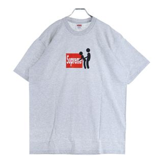 シュプリーム(Supreme)のSUPREME シュプリーム 25AW Stick Tee ロゴプリント 半袖Tシャツ カットソー グレー(Tシャツ/カットソー(半袖/袖なし))