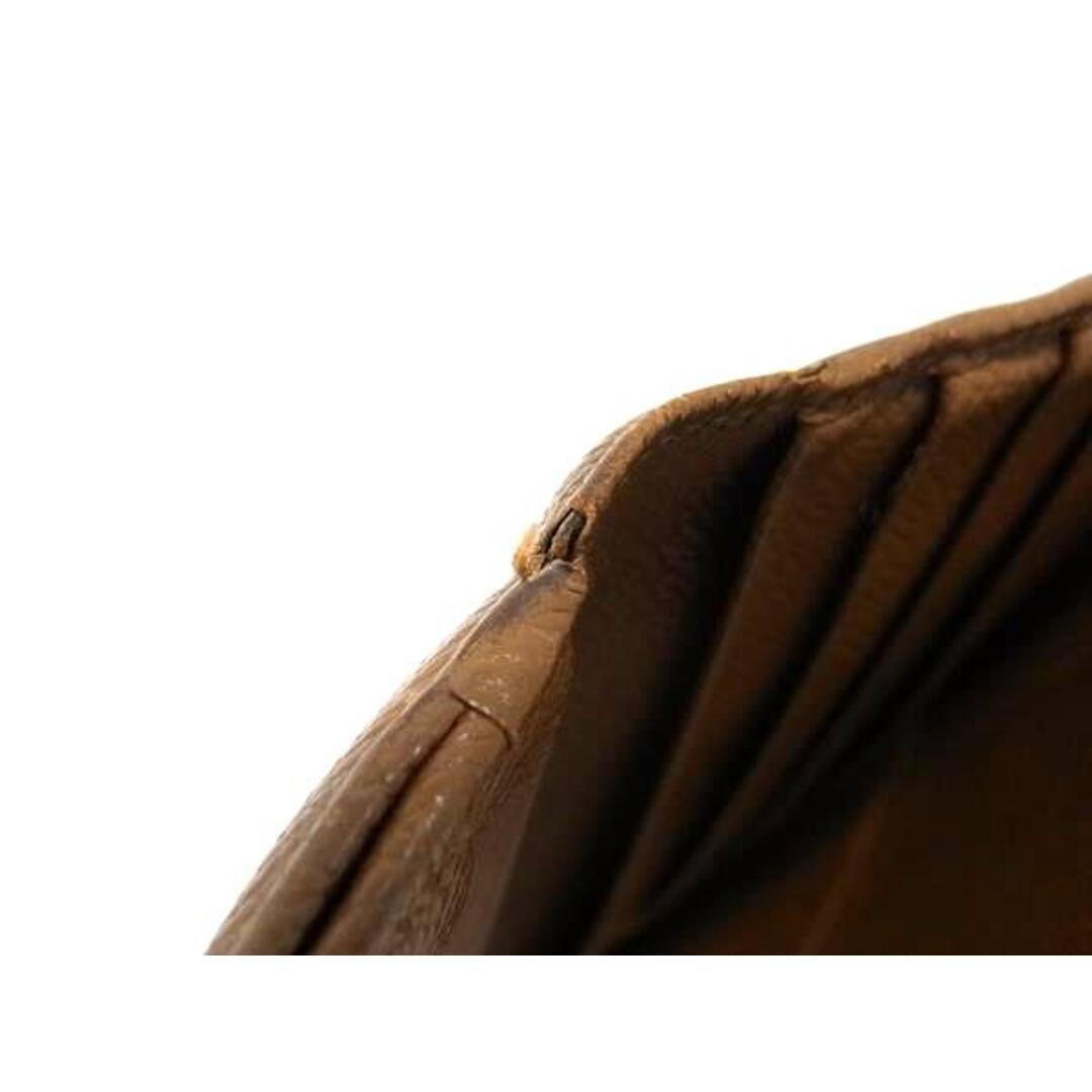 BVLGARI(ブルガリ)のBVLGARI ブルガリブルガリ レザー 三つ折り 財布 ウォレット 札入れ 小銭入れ レディース ブラウン系 DI9081 メンズのファッション小物(長財布)の商品写真