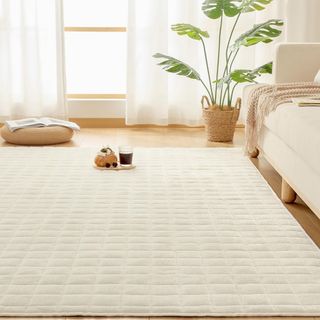 VK Living カーペット キルトラグ ラグマット 絨毯 ラグ 190×19