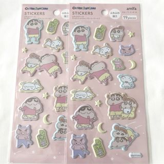 クレヨンしんちゃん　ふわふわシール　ドリーミーワールド