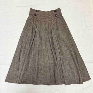 ❄️ イタリア製 無地スカート