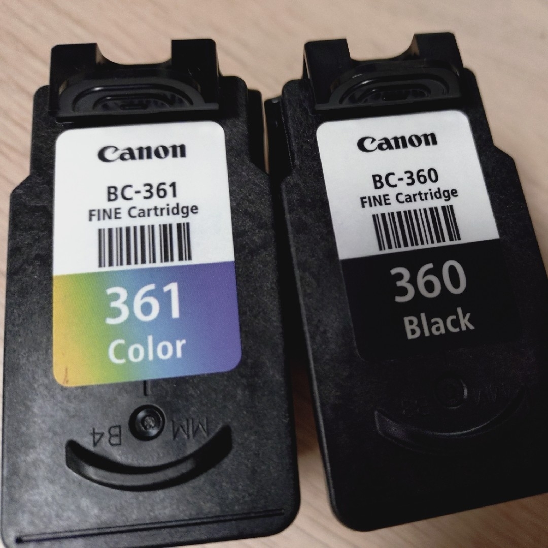 Canon(キヤノン)のCANON　空インクカートリッジ　361 360 インテリア/住まい/日用品のオフィス用品(オフィス用品一般)の商品写真